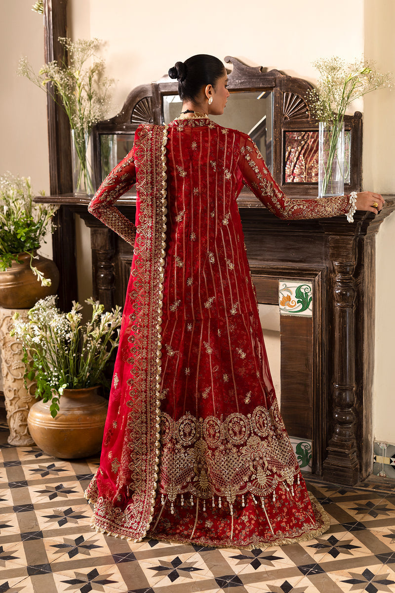 Afrozeh | Dastangoi 25 | Tearose - Official Afrozeh - Agha Fabrics UK