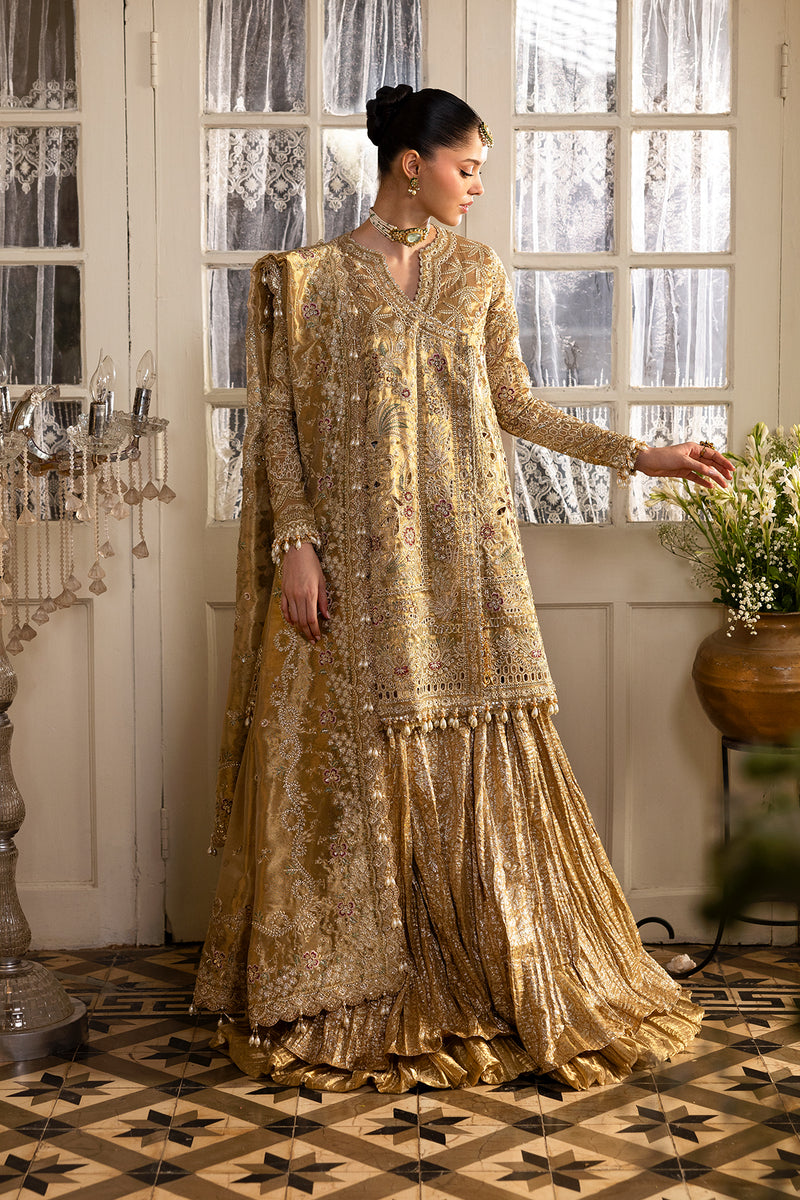 Afrozeh | Dastangoi 25 | Goldveil - Official Afrozeh - Agha Fabrics UK