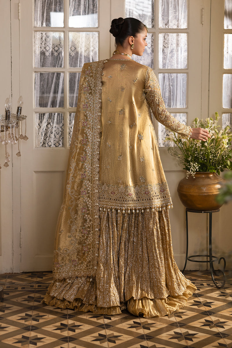 Afrozeh | Dastangoi 25 | Goldveil - Official Afrozeh - Agha Fabrics UK