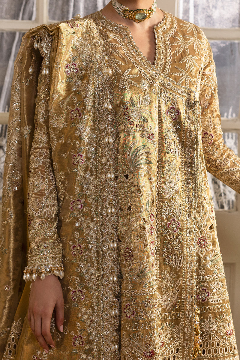 Afrozeh | Dastangoi 25 | Goldveil - Official Afrozeh - Agha Fabrics UK