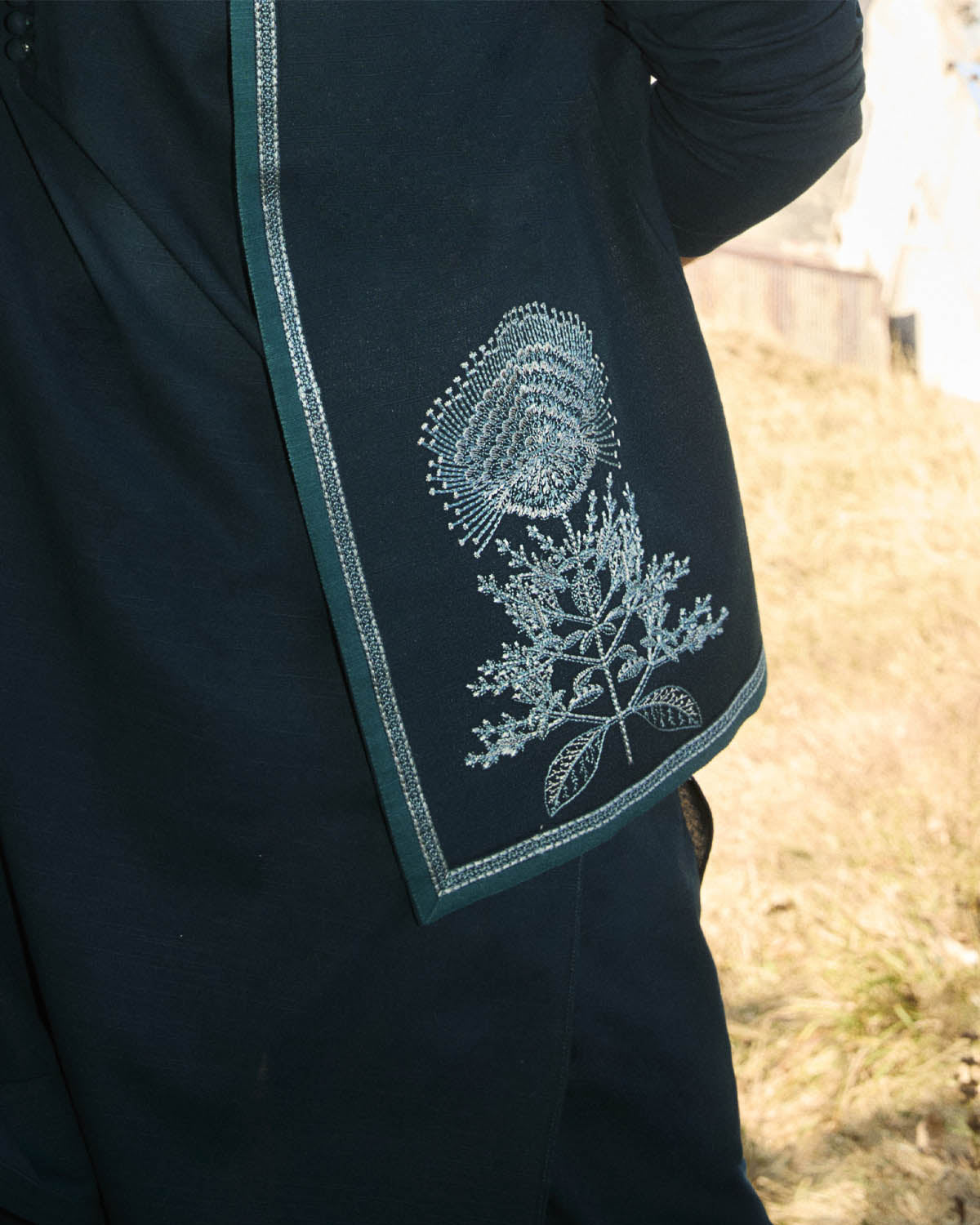 Pakistani Menswear | SLATE - WAISTCOAT