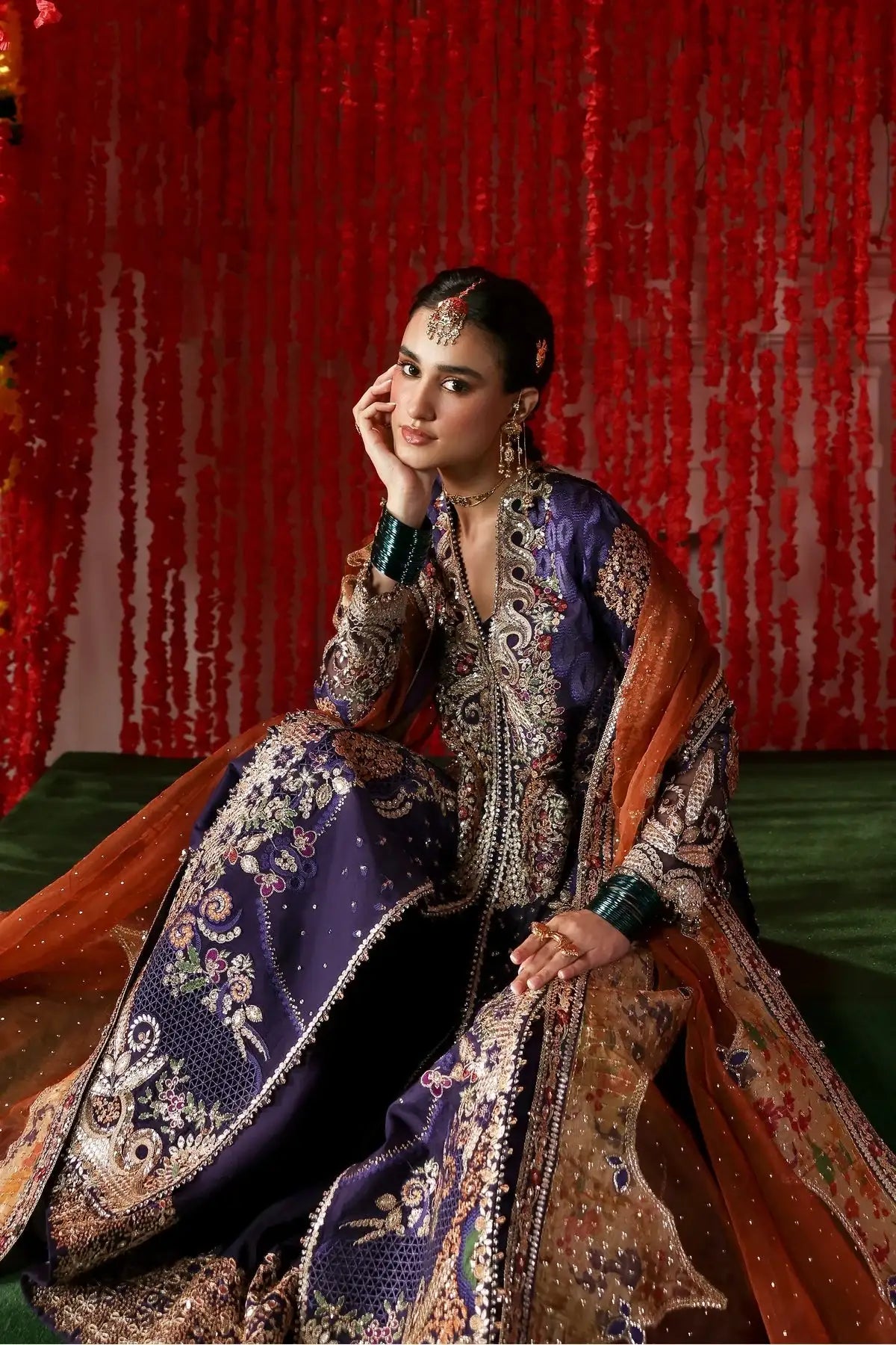 Afrozeh | Shehnai Wedding Formals 25 | Gulnaar - Official Afrozeh - Agha Fabrics UK