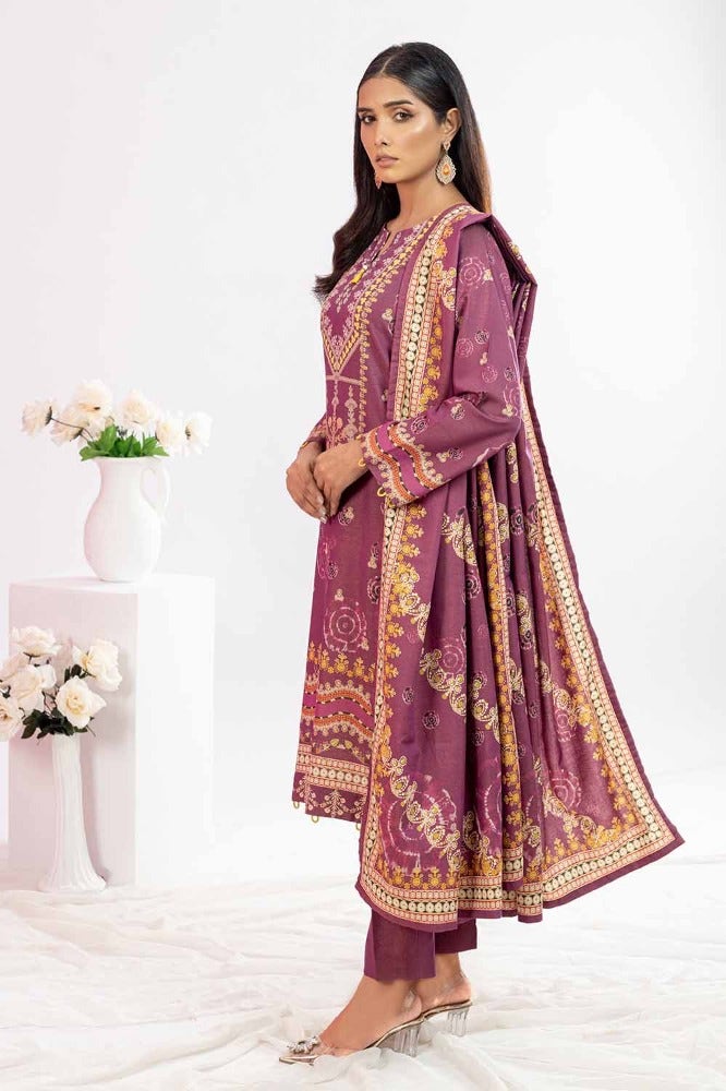 Gul Ahmed | Winter Collection 24 | Suit WNS-32213 B - Official Gul Ahmed - Agha Fabrics UK