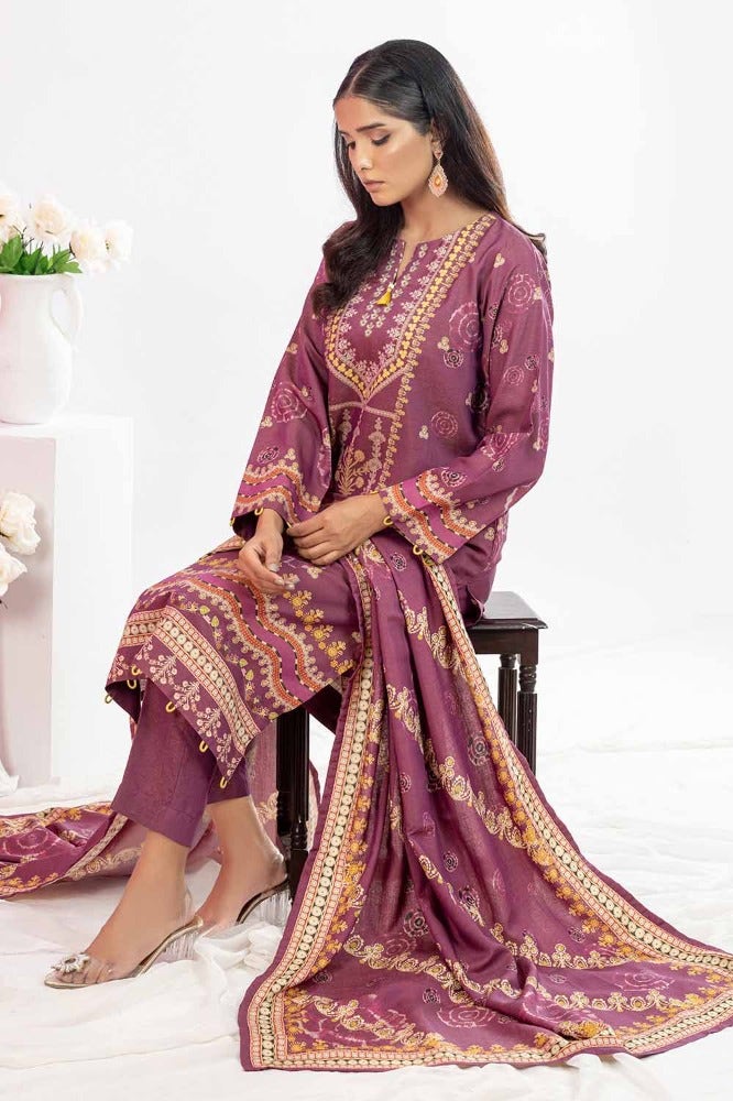 Gul Ahmed | Winter Collection 24 | Suit WNS-32213 B - Official Gul Ahmed - Agha Fabrics UK