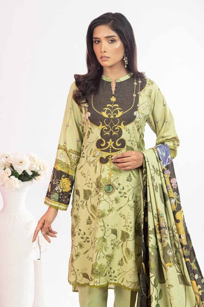 Gul Ahmed | Winter Collection 24 | Suit WNS-32269 B - Official Gul Ahmed - Agha Fabrics UK