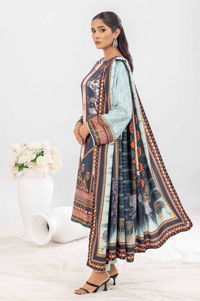 Gul Ahmed | Winter Collection 24 | Suit WNS-32209 B - Official Gul Ahmed - Agha Fabrics UK