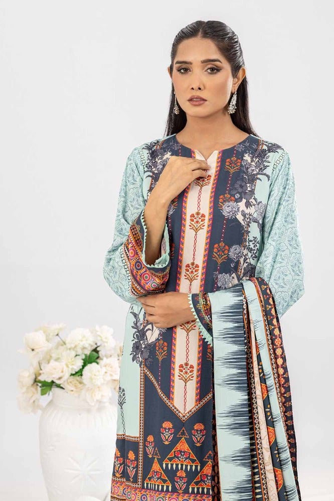 Gul Ahmed | Winter Collection 24 | Suit WNS-32209 B - Official Gul Ahmed - Agha Fabrics UK