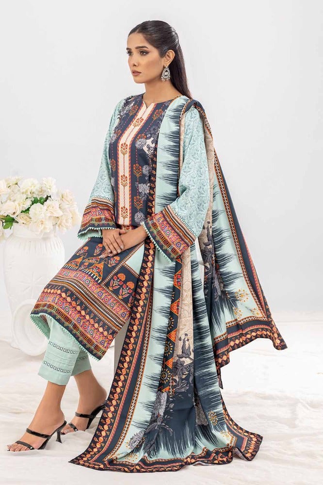 Gul Ahmed | Winter Collection 24 | Suit WNS-32209 B - Official Gul Ahmed - Agha Fabrics UK