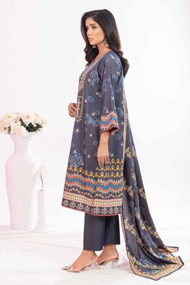 Gul Ahmed | Winter Collection 24 | Suit WNS-32213 A - Official Gul Ahmed - Agha Fabrics UK