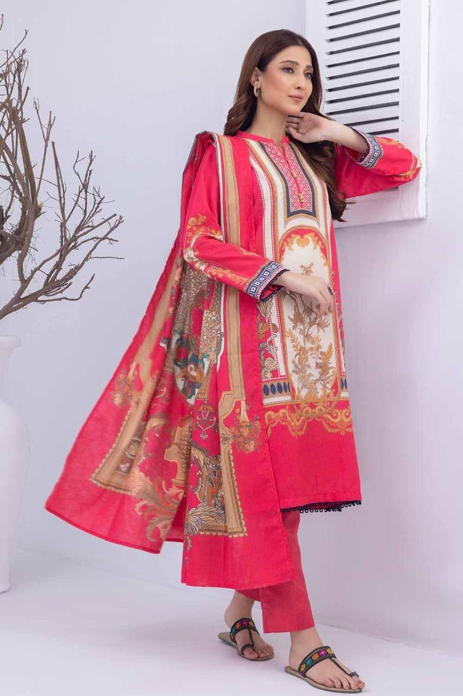 Gul Ahmed | Winter Collection 24 | Suit WNS-32233 A - Official Gul Ahmed - Agha Fabrics UK