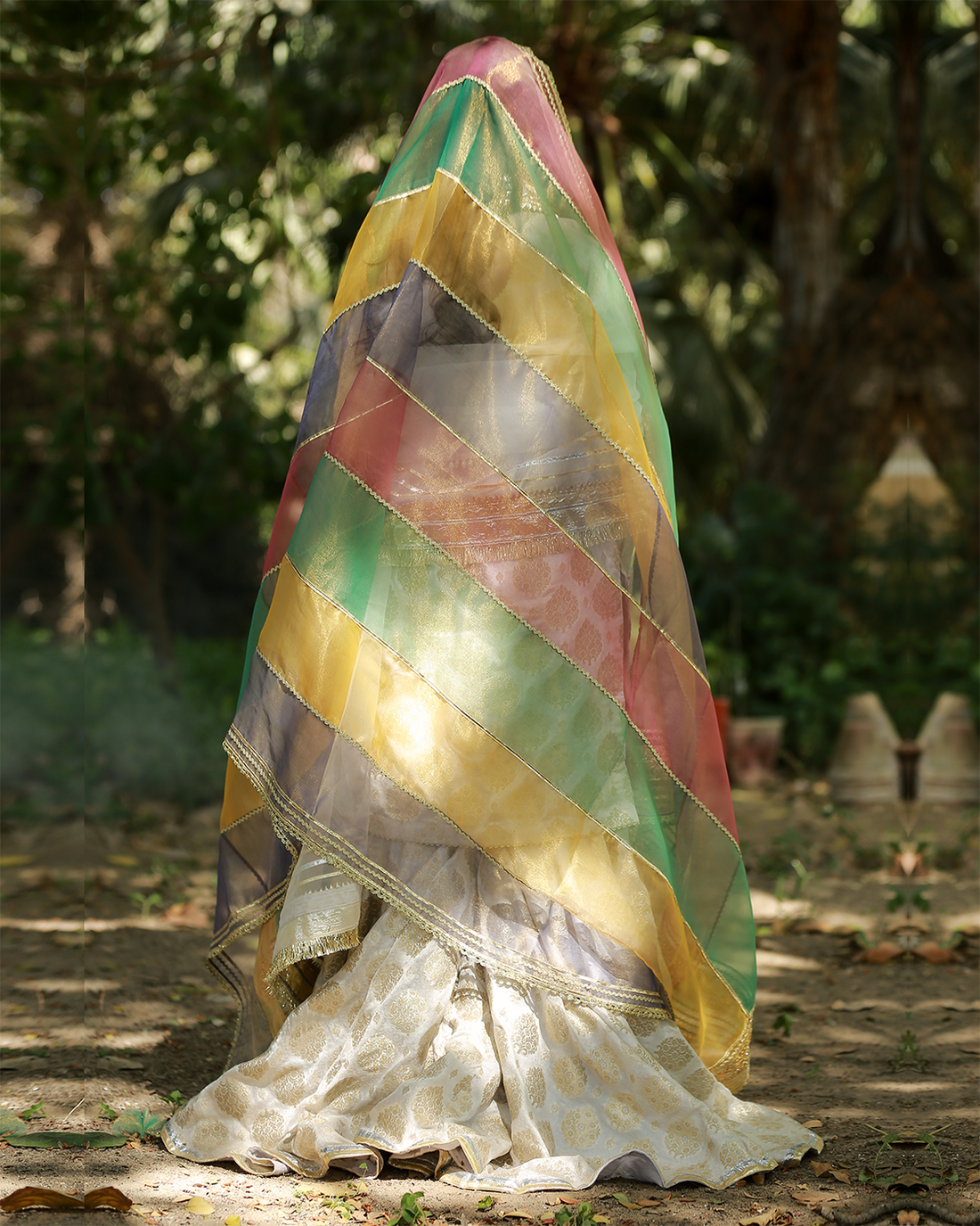 Zar | Gharara Formals | White - Official Zar - Agha Fabrics UK