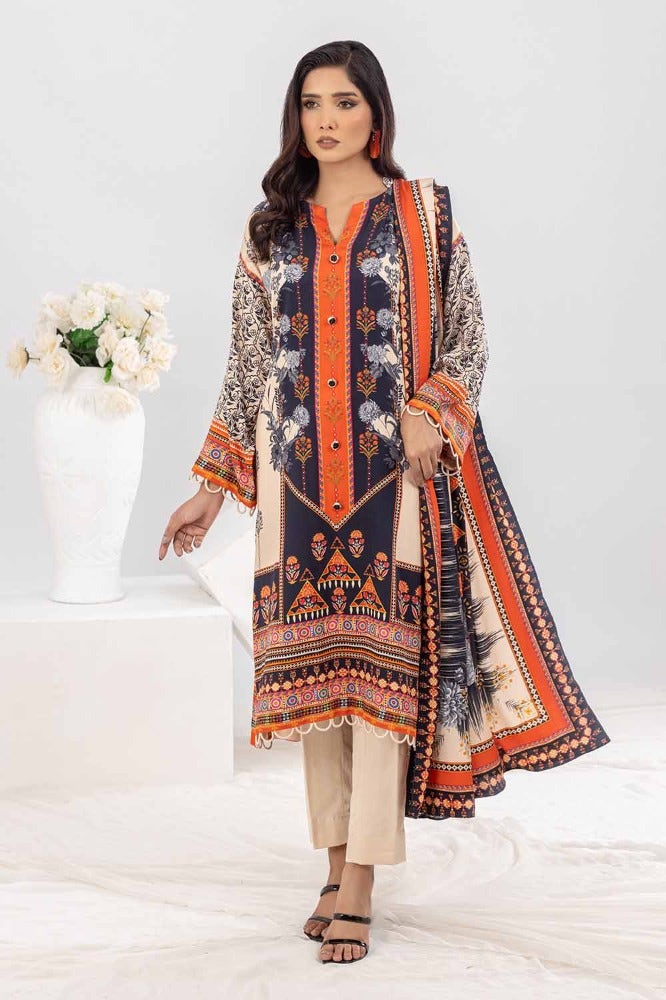 Gul Ahmed | Winter Collection 24 | Suit WNS-32209 A - Official Gul Ahmed - Agha Fabrics UK