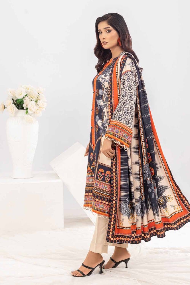 Gul Ahmed | Winter Collection 24 | Suit WNS-32209 A - Official Gul Ahmed - Agha Fabrics UK