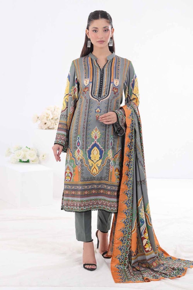 Gul Ahmed | Winter Collection 24 | Suit WNS-32297 B - Official Gul Ahmed - Agha Fabrics UK