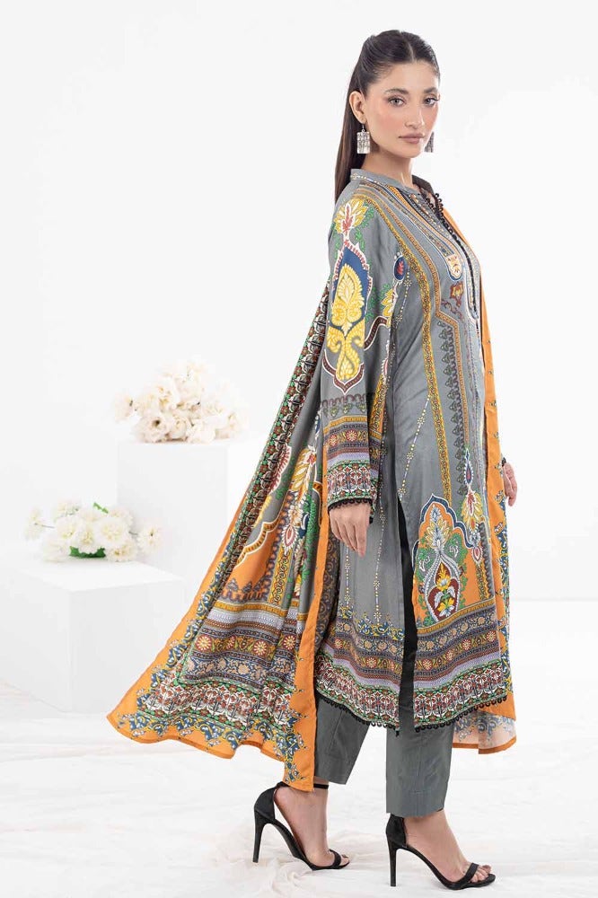 Gul Ahmed | Winter Collection 24 | Suit WNS-32297 B - Official Gul Ahmed - Agha Fabrics UK