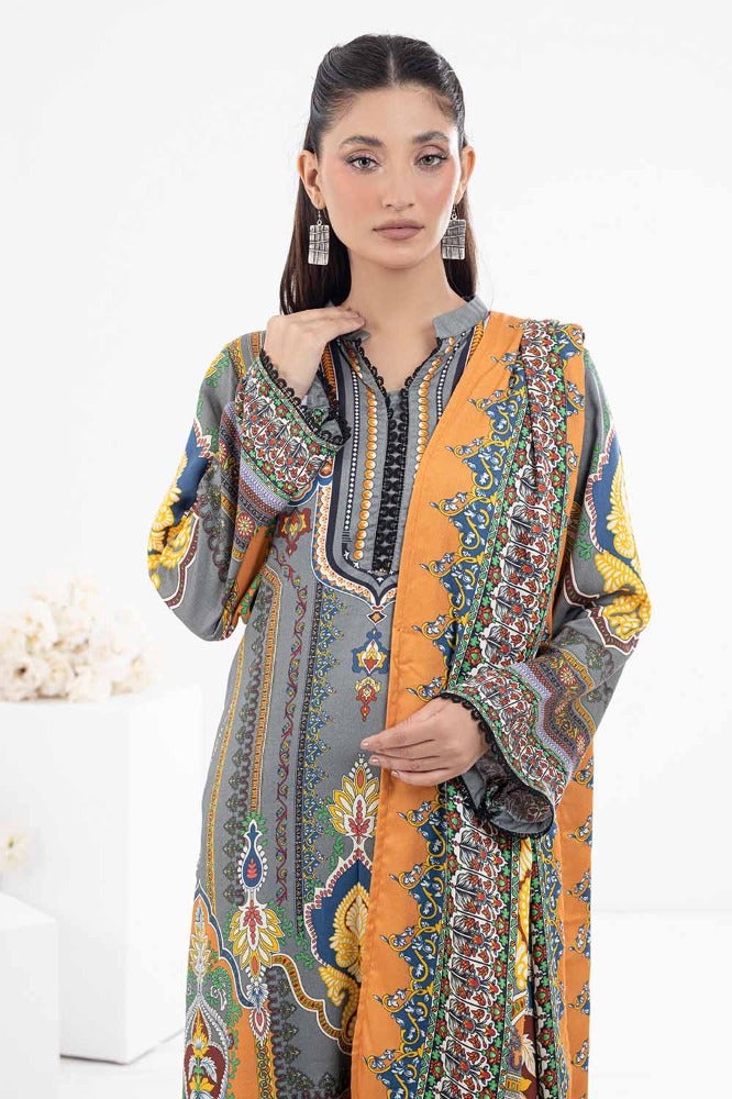 Gul Ahmed | Winter Collection 24 | Suit WNS-32297 B - Official Gul Ahmed - Agha Fabrics UK