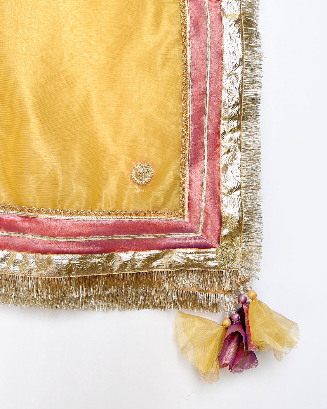 Zar | Gharara Formals | Pink/Yellow - Official Zar - Agha Fabrics UK