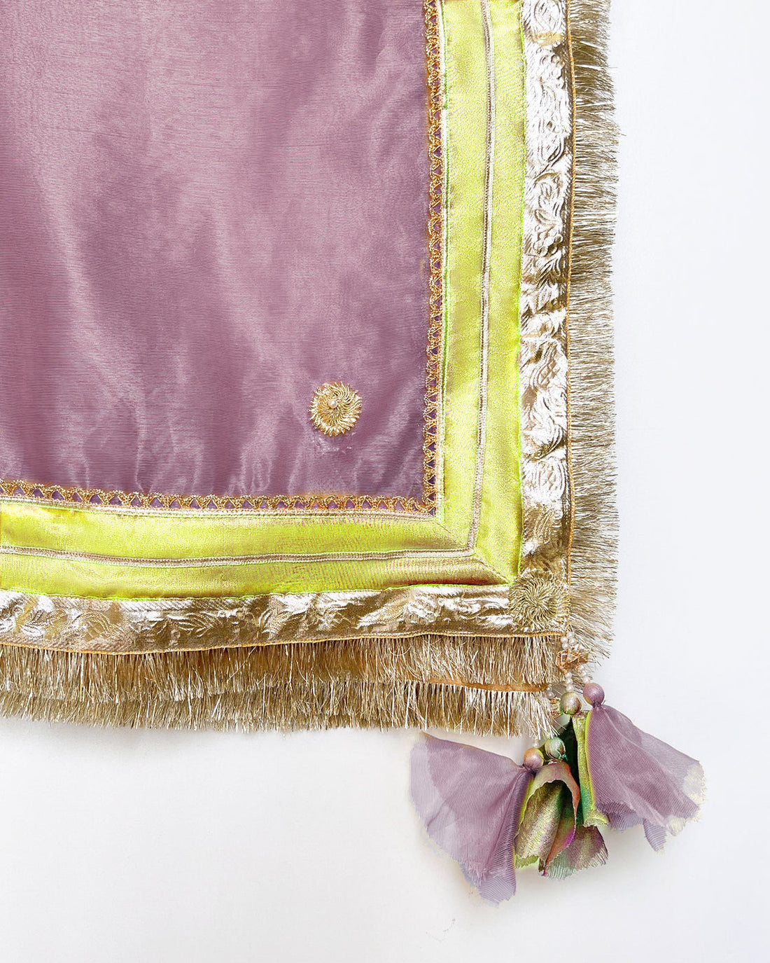 Zar | Gharara Formals | Yellow/Purple - Official Zar - Agha Fabrics UK