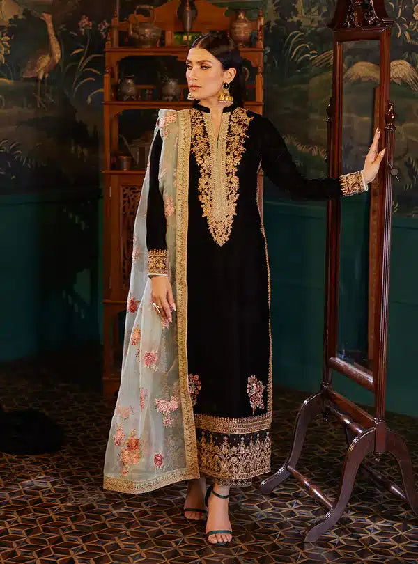 Zainab Chottani | Luxury Velvet Collection 23 | Andleep - Official Zainab Chottani - Agha Fabrics UK