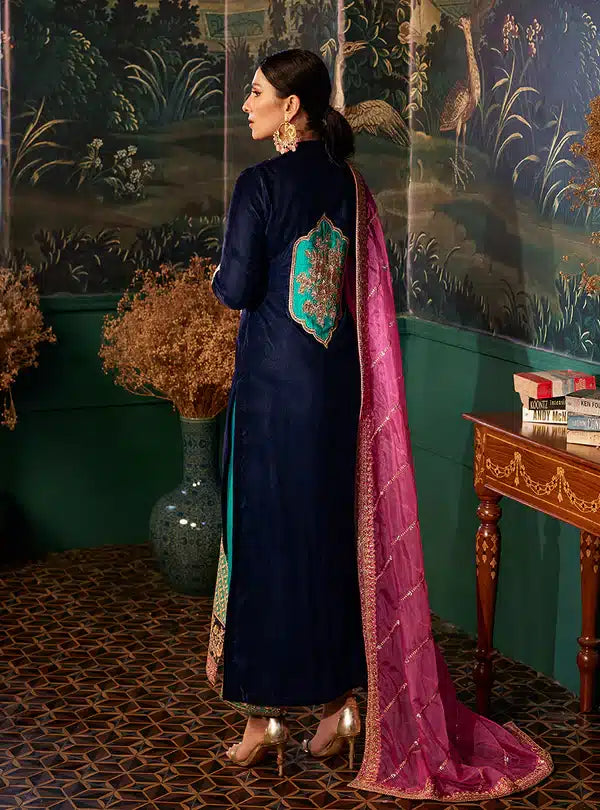 Zainab Chottani | Luxury Velvet Collection 23 | Amira - Official Zainab Chottani - Agha Fabrics UK