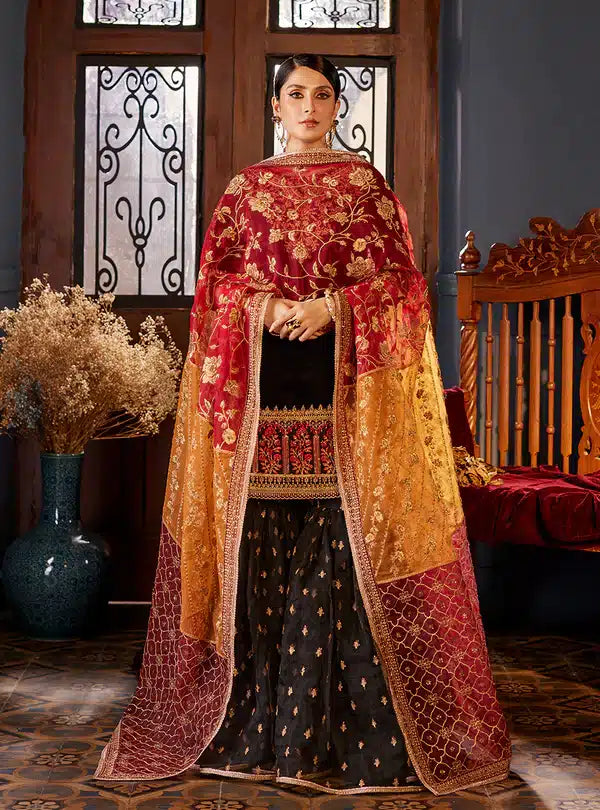 Zainab Chottani | Luxury Velvet Collection 23 | Mehr Mah - Official Zainab Chottani - Agha Fabrics UK